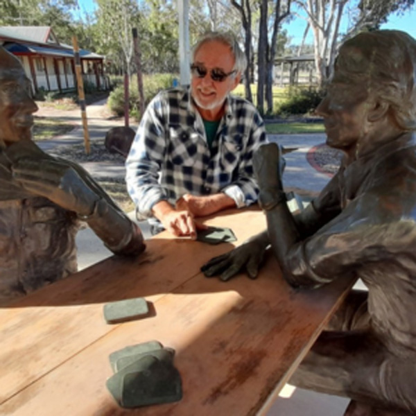 Playing Cards in Condamine