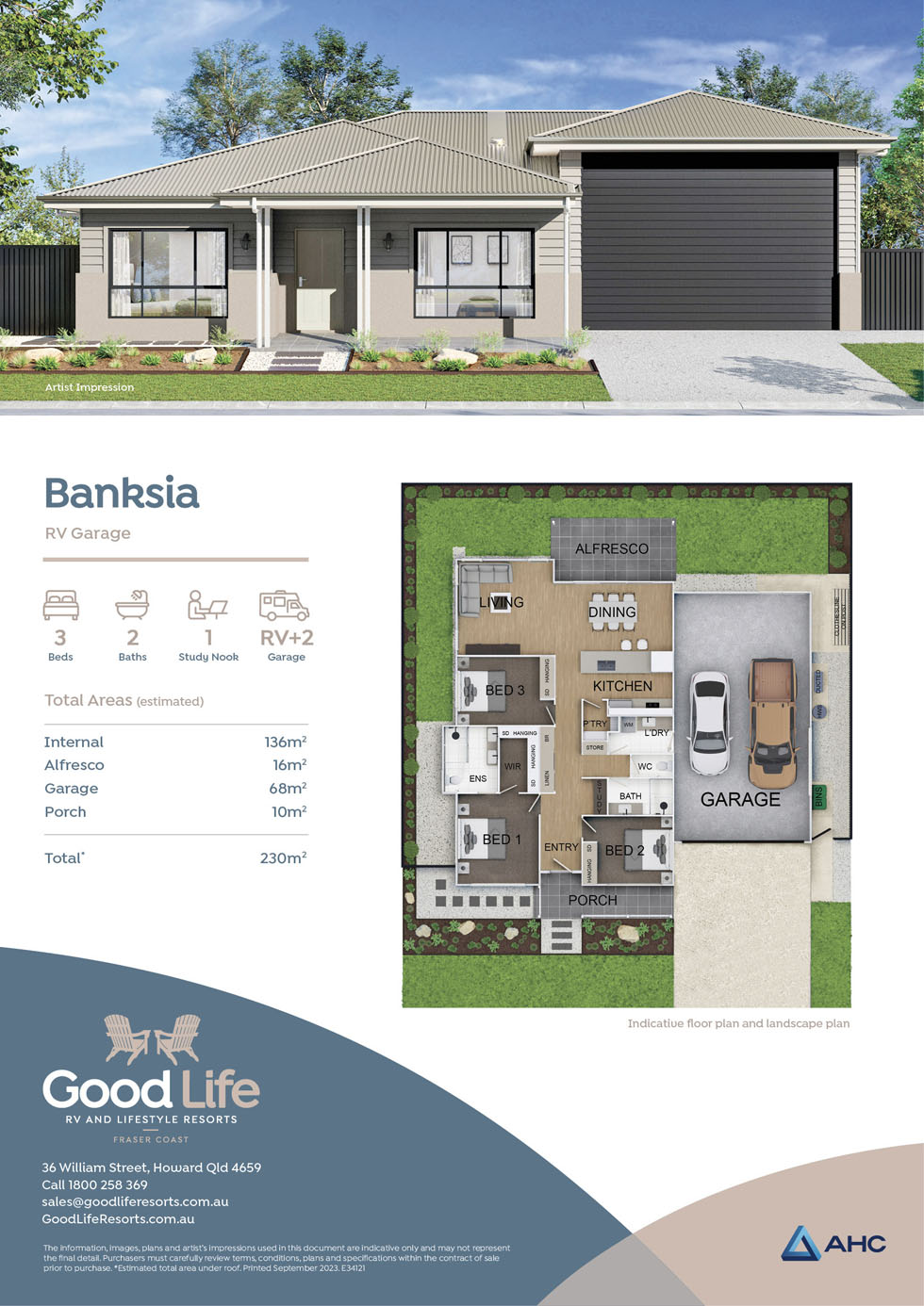 Home Design: Banksia RV Garage