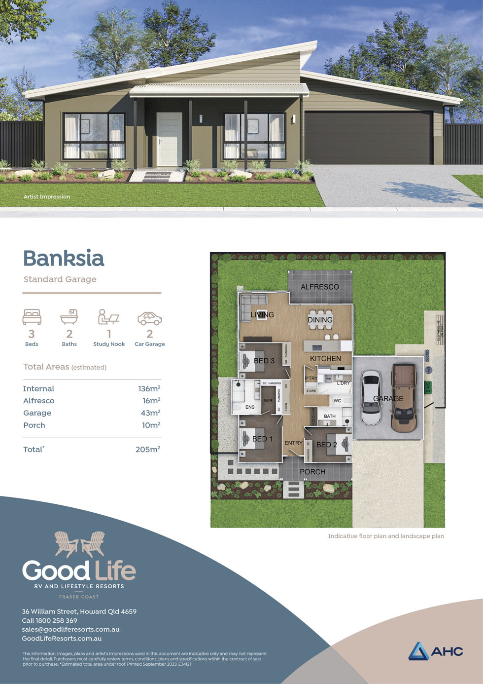 Home Design: Banksia Standard Garage