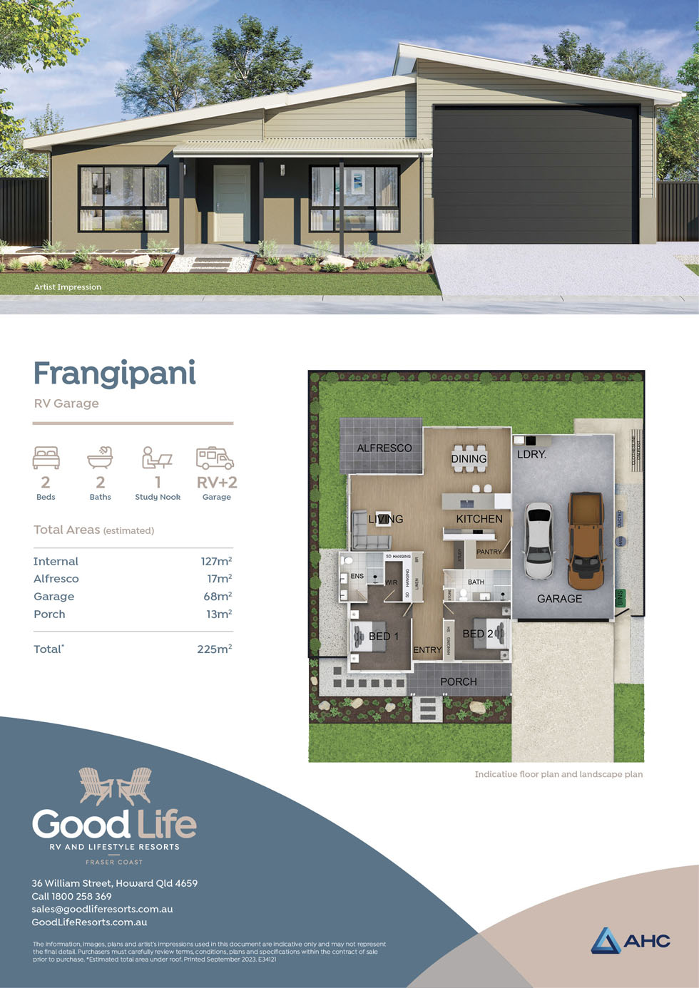 Home Design: Frangipani RV Garage