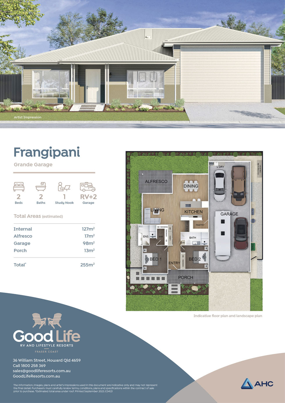 Home Design: Frangipani Grande Garage