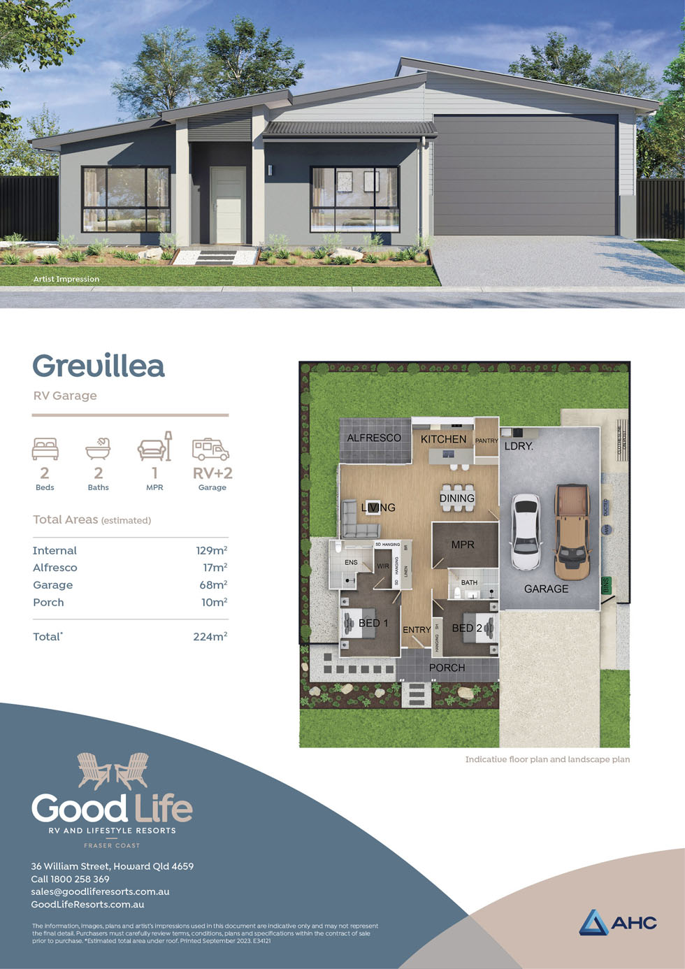 Home Design: Grevillea RV Garage