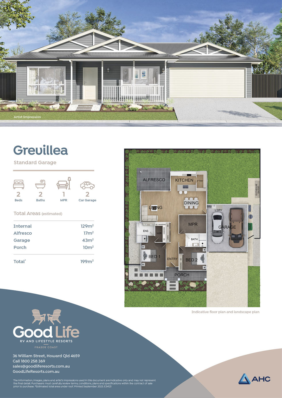 Home Design: Grevillea Standard Garage