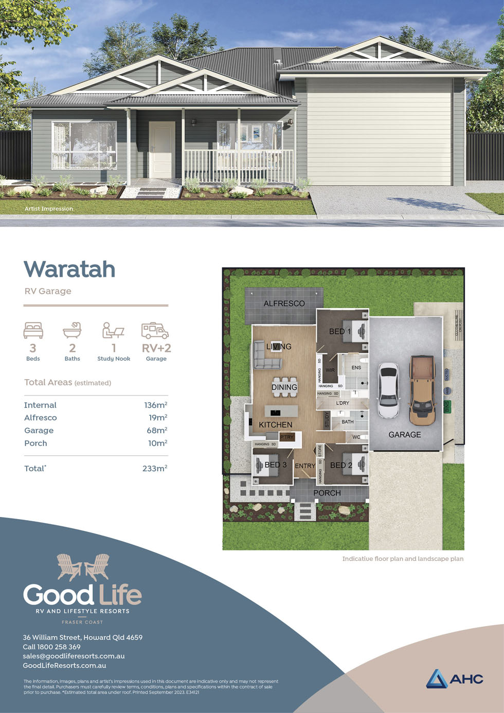 Home Design: Waratah RV Garage
