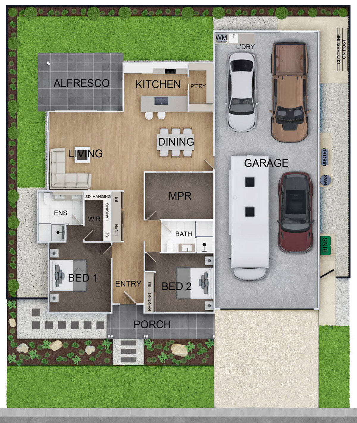 Site 32 Grevillea Floor Plan