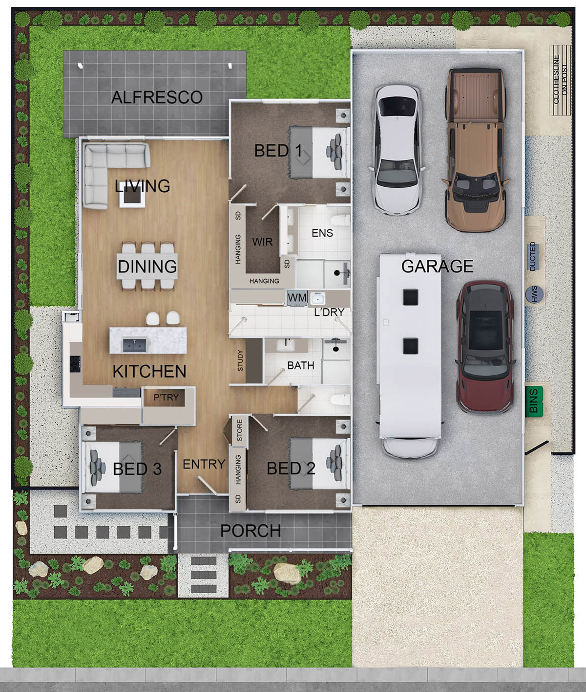 Site 34 Waratah Floor Plan