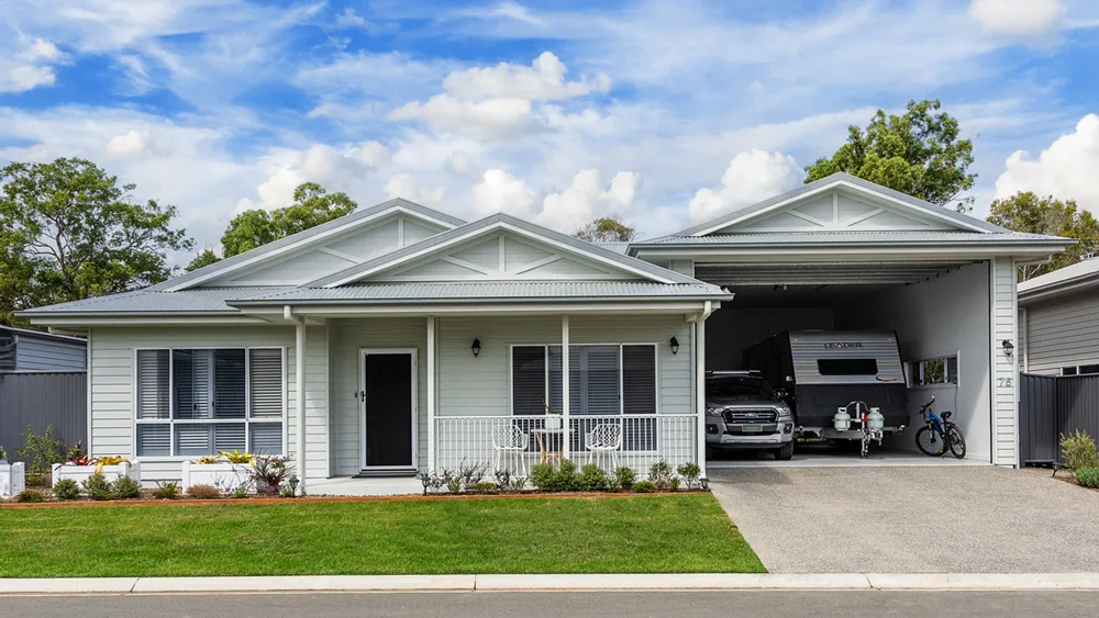 NEW LISTING: Site 75 | Banksia + RV Garage + Hamptons Facade