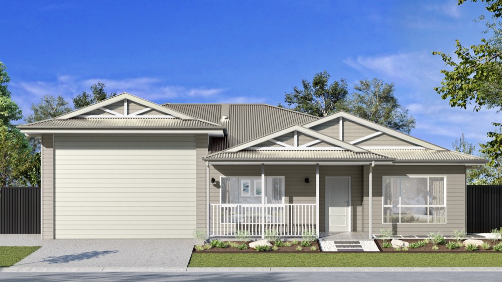 Site 31 | Grevillea + RV Garage + Hamptons Facade