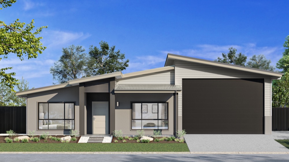 Site 37 |	Banksia + Grande Garage + Contemporary Facade