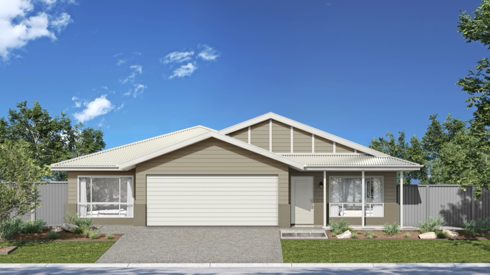 Site 55 | Ironbark + 2-Car Garage + Classic Façade