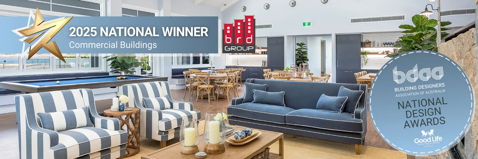 Good Life RV and Lifestyle Resorts WINNER of the BDAA 2025 National Design Awards