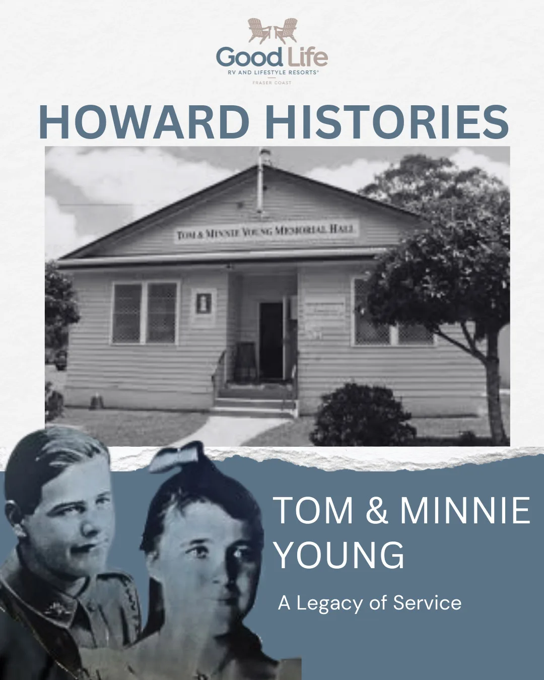 This month in our Howard Histories series, we’re highlighting the Tom & Minnie Young Memorial Hall
