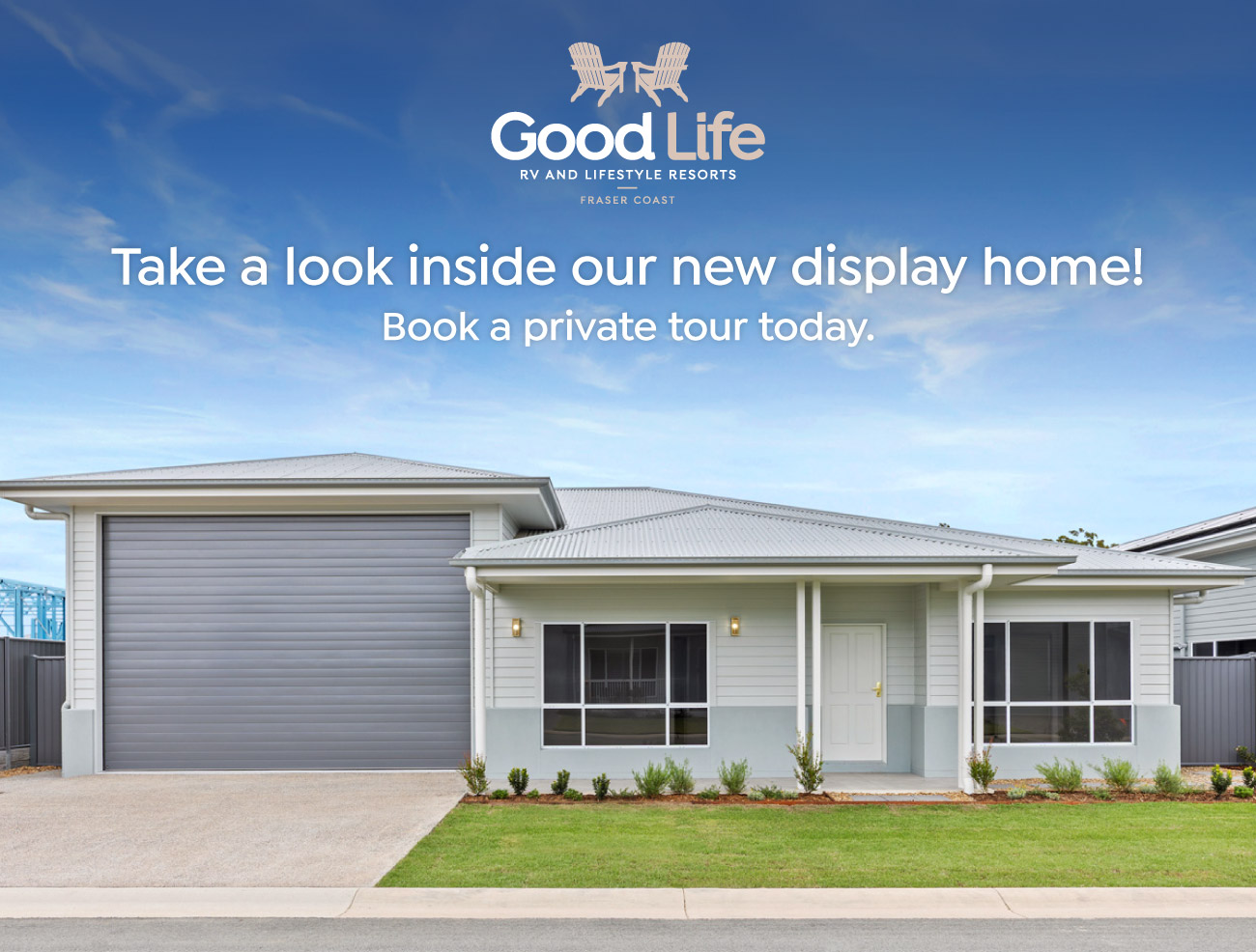 Take a look inside our new display home at Good Life RV and Lifestyle Resort Howard QLD