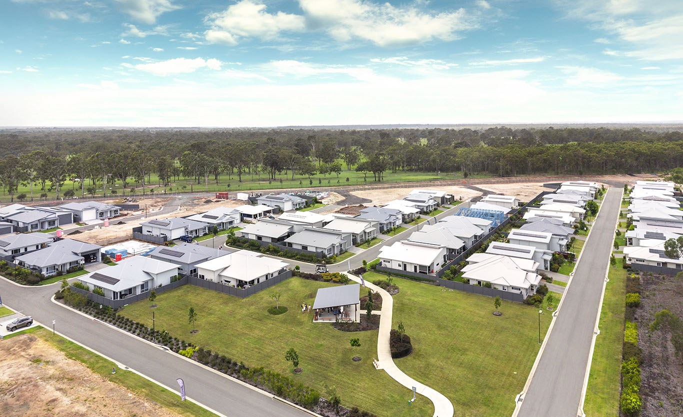 AHC Limited Good Life RV and Lifestyle Resorts Howard, Fraser Coast aerial view