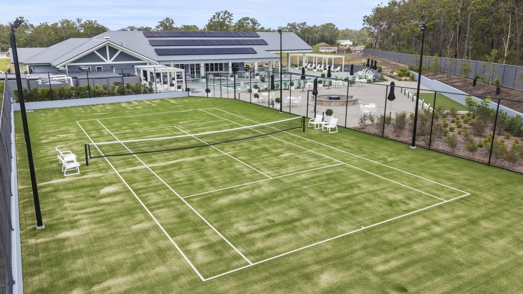 Courier Mail Feature Article - Good Life Development - Tennis Court